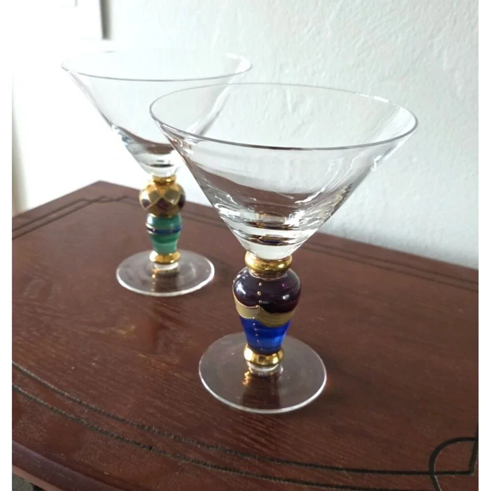Artland Splendor Martini Glasses-Set of 2